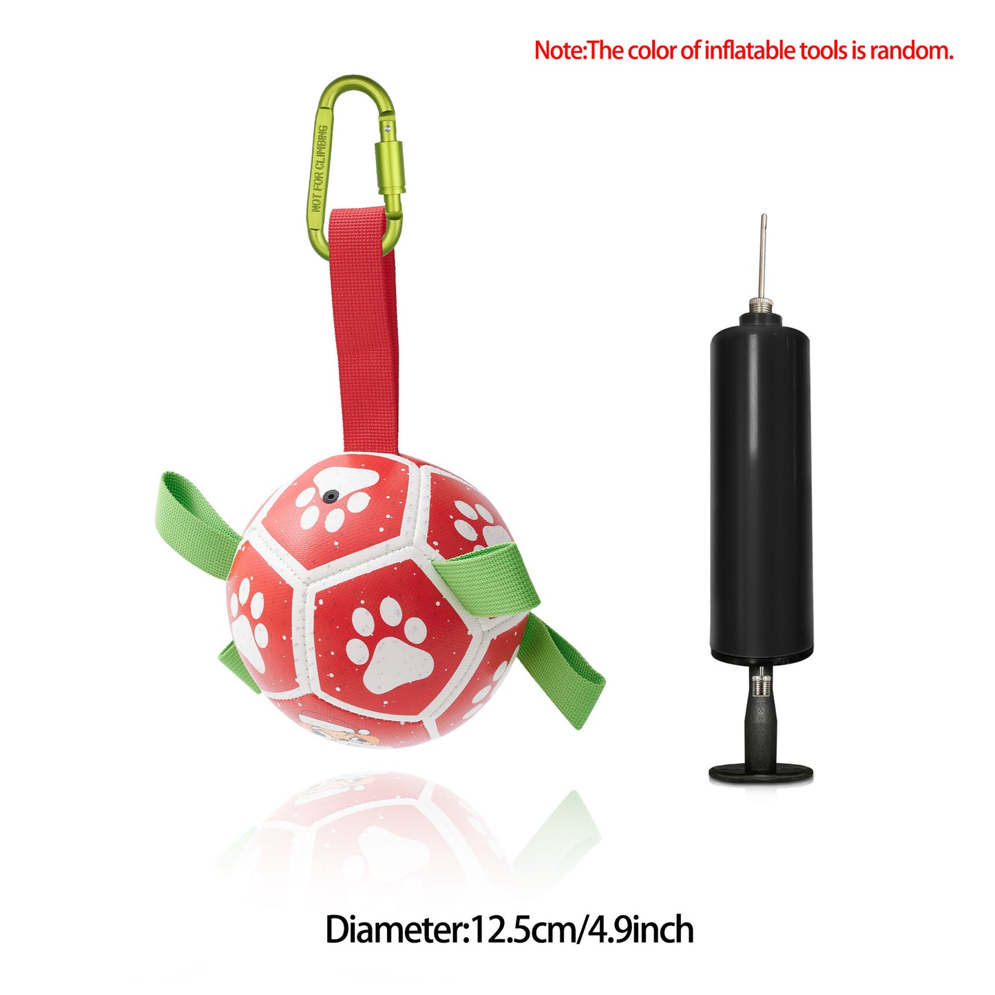 Interactive Dog Soccer Ball | Inflatable Training Toy for Large Dogs