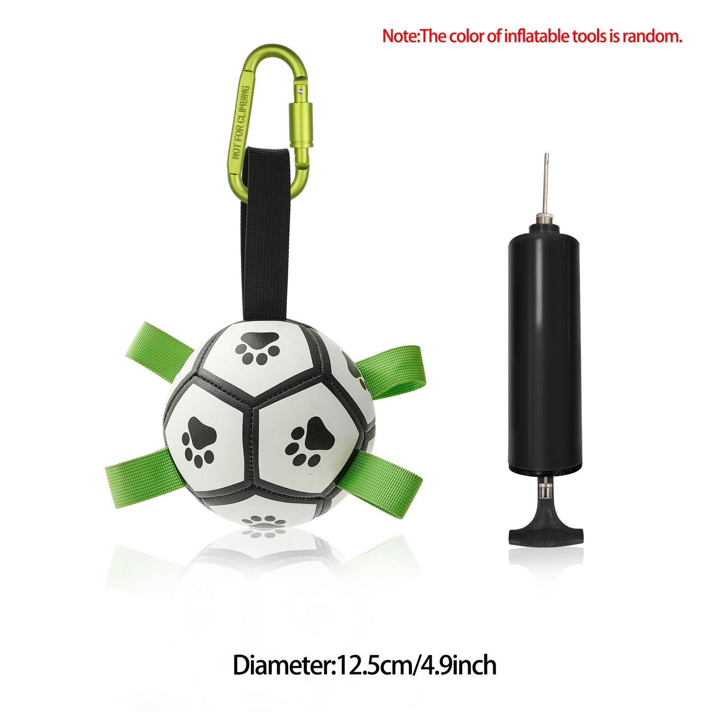 Interactive Dog Soccer Ball | Inflatable Training Toy for Large Dogs