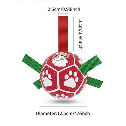 Interactive Dog Soccer Ball | Inflatable Training Toy for Large Dogs