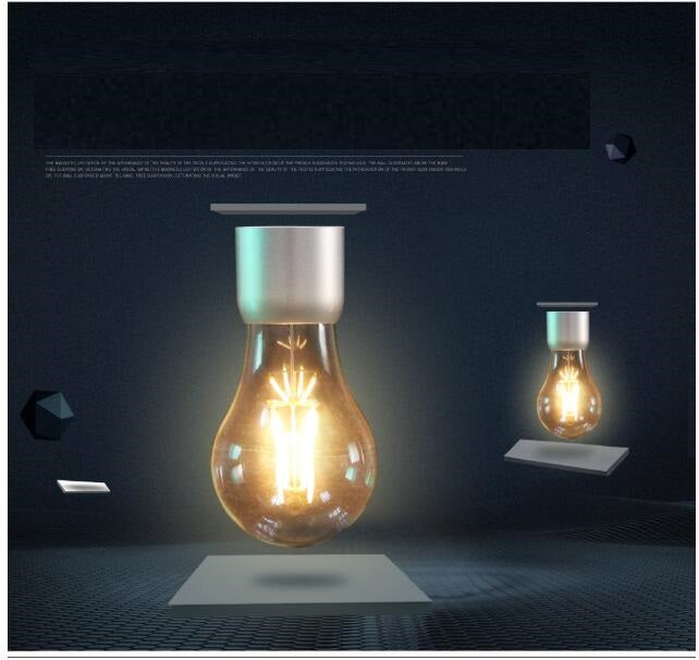Magnetic Levitation Bulb Lamp – Creative Living Room Decor