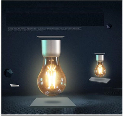 Magnetic Levitation Bulb Lamp – Creative Living Room Decor
