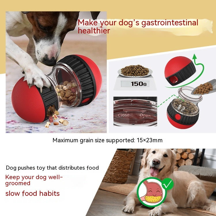 Interactive Dog Puzzle Toy | Slow Feeder Food Dispensing Ball