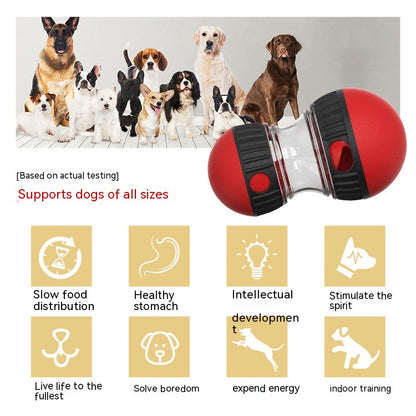 Interactive Dog Puzzle Toy | Slow Feeder Food Dispensing Ball