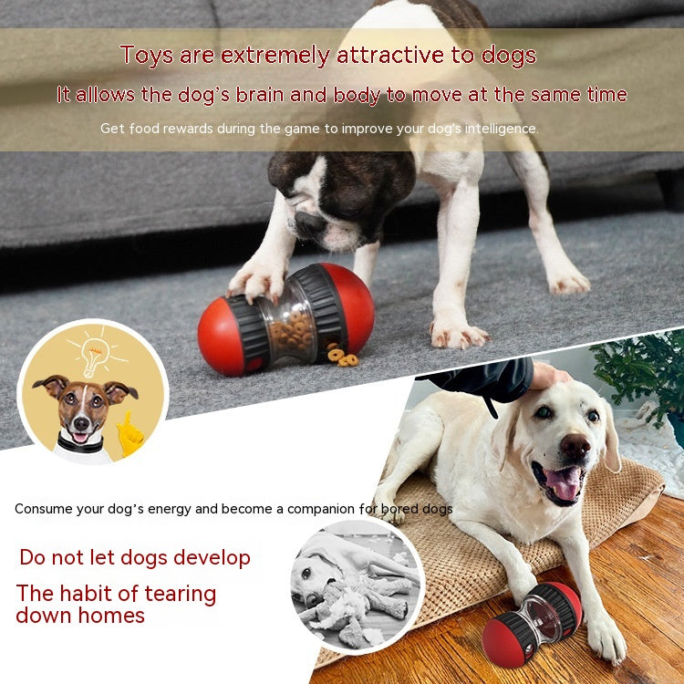 Interactive Dog Puzzle Toy | Slow Feeder Food Dispensing Ball