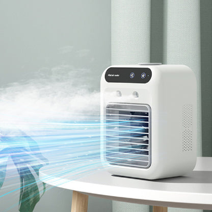 Portable Air Conditioner Fan with Water Cooling for Room, Office & Car