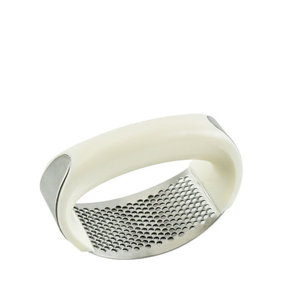 Stainless Steel Garlic Press & Masher – Heavy Duty Manual Kitchen Tool