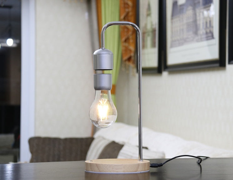 Magnetic Levitation Bulb Lamp – Creative Living Room Decor