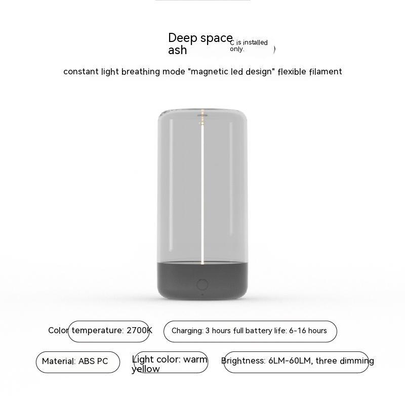 Portable LED Camping Light – Type-C Rechargeable Outdoor Lantern