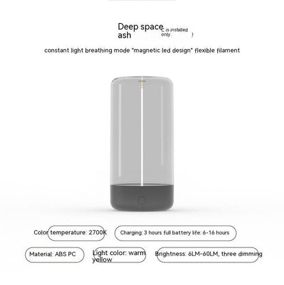 Portable LED Camping Light – Type-C Rechargeable Outdoor Lantern