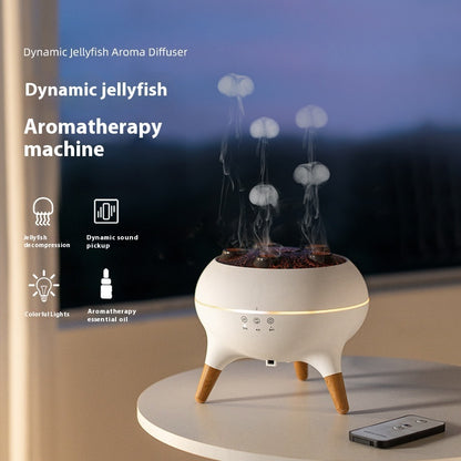 Jellyfish Ultrasonic Air Humidifier – Remote Control Aroma Diffuser