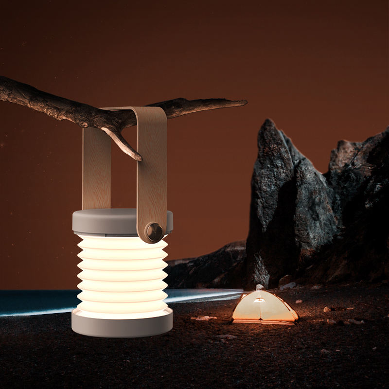 Touch Control Foldable LED Lamp – Portable Night Light