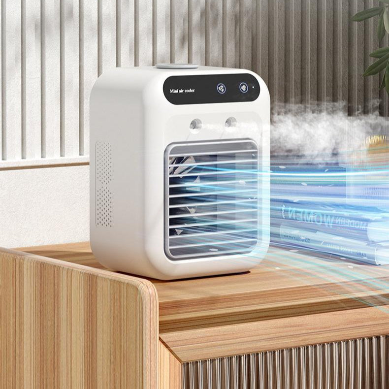Portable Air Conditioner Fan with Water Cooling for Room, Office & Car