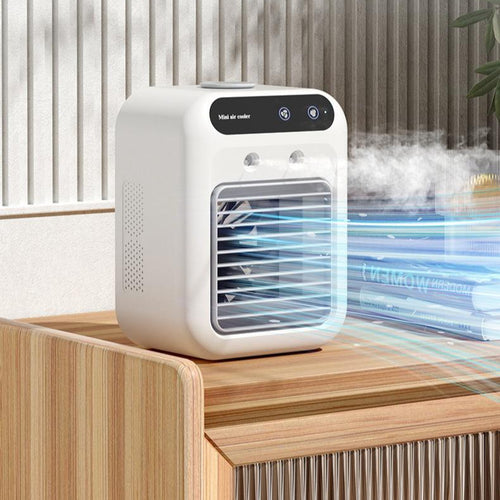 Portable Air Conditioner Fan with Water Cooling for Room, Office & Car