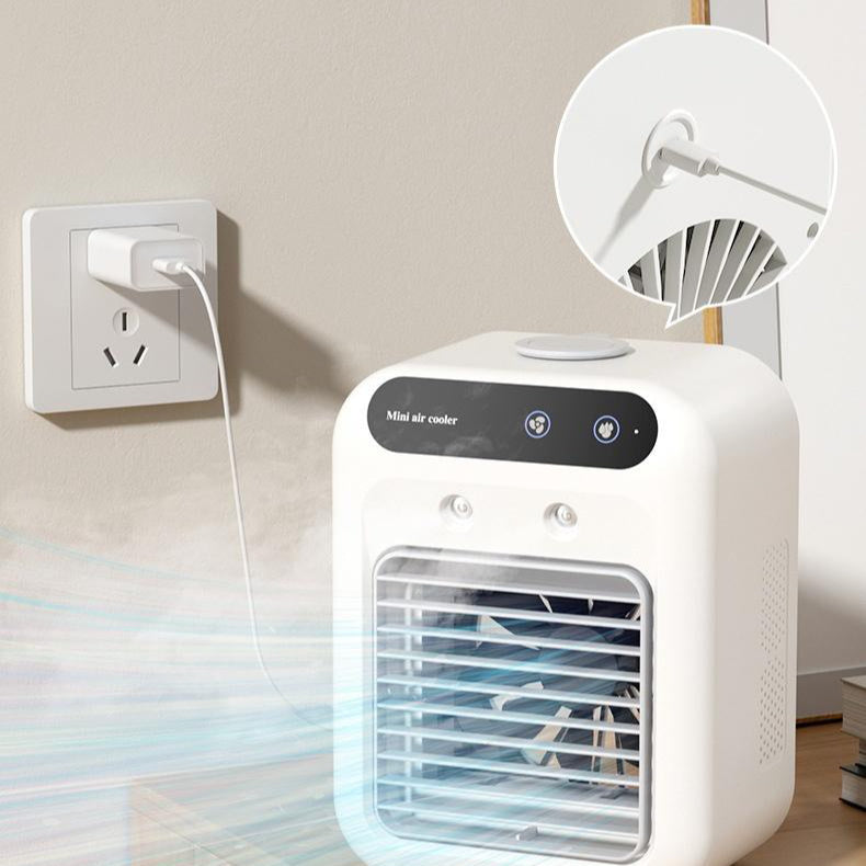 Portable Air Conditioner Fan with Water Cooling for Room, Office & Car