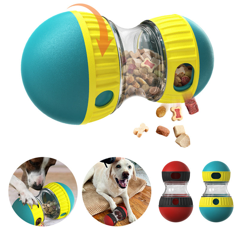 Interactive Dog Puzzle Toy | Slow Feeder Food Dispensing Ball