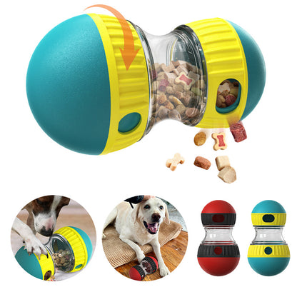 Interactive Dog Puzzle Toy | Slow Feeder Food Dispensing Ball