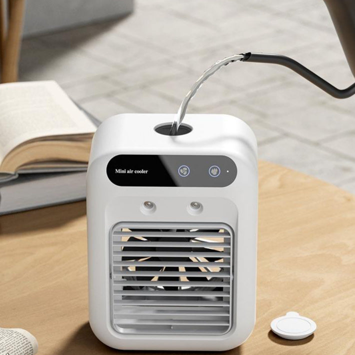 Portable Air Conditioner Fan with Water Cooling for Room, Office & Car