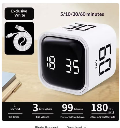 Visual Timer Charging Mute Customizable