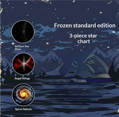 Star Projector Night Light | USB Starry Sky Lamp for Bedroom