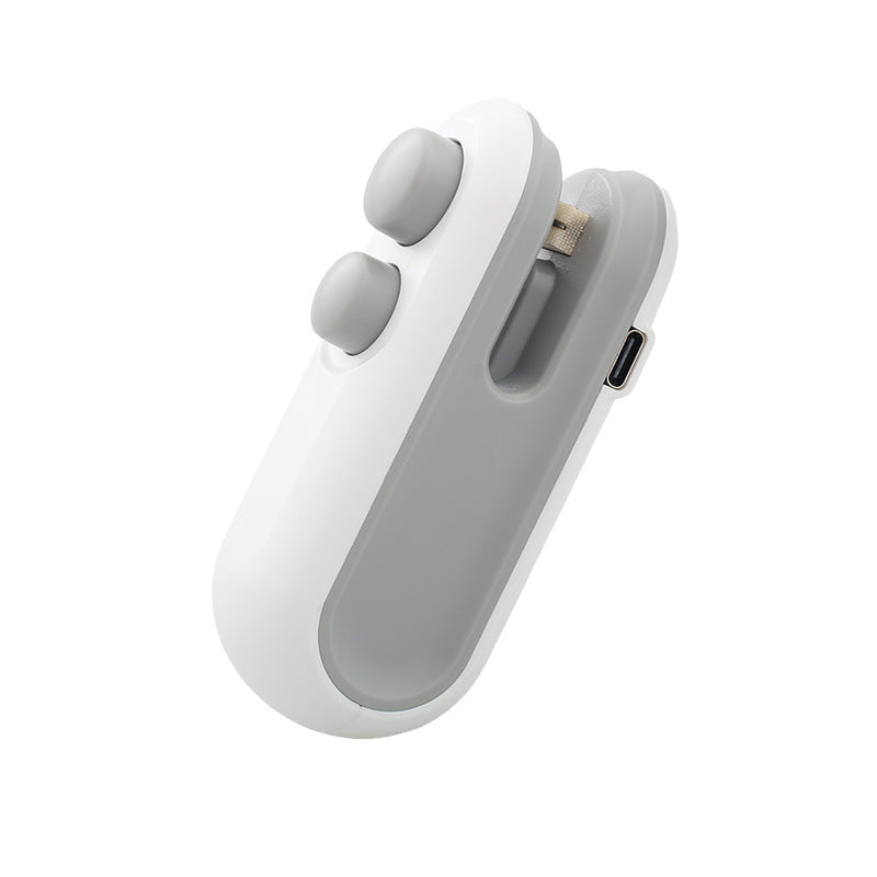 Portable Chip Bag Sealer with Vacuum Function – USB Rechargeable