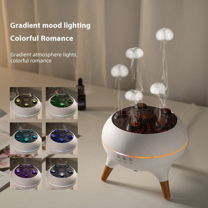Jellyfish Ultrasonic Air Humidifier – Remote Control Aroma Diffuser