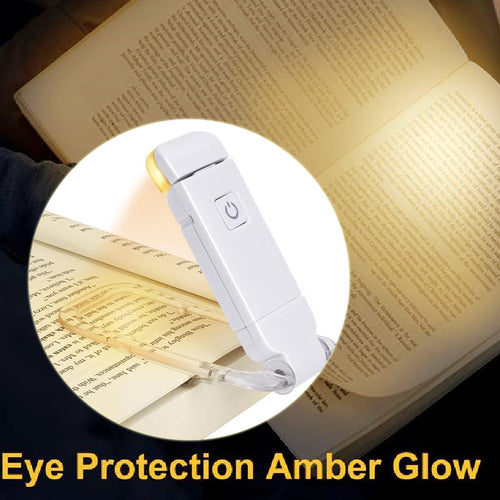 LED USB Rechargeable Book Light – Adjustable Clip Reading Lamp