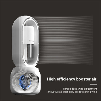 Portable Rechargeable Mist Fan with Humidifier - Stay Cool Anywhere