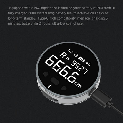 LCD Digital Measuring Ruler – Electronic Distance Measurement Tool